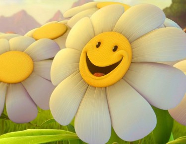 happy flower